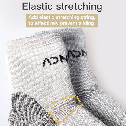 AONIJIE One Pair Merino Wool Thickened Snow Socks-E4826 E4827
