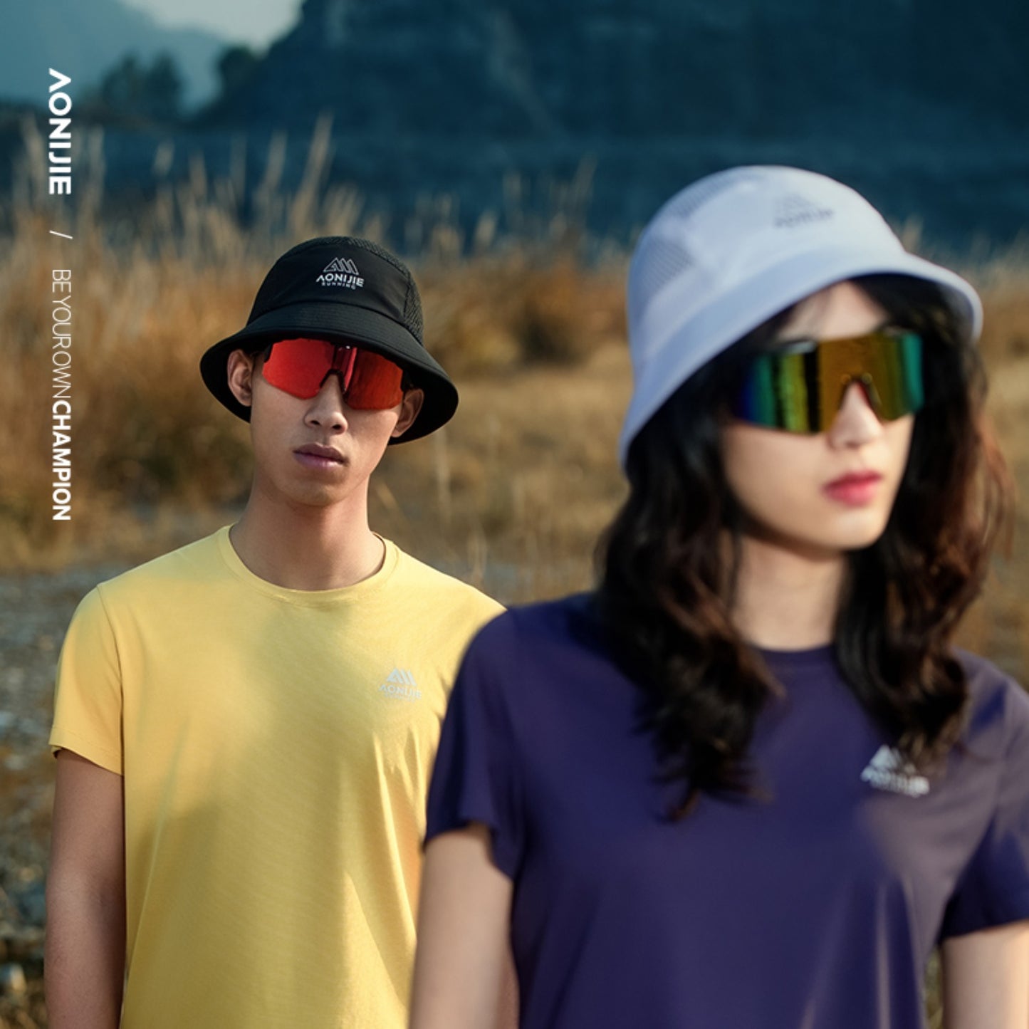 AONIJIE Breathable Mesh Bucket Hat -E4632