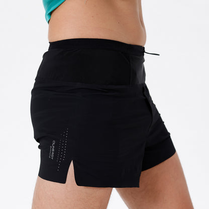 AONIJIE Men Built-in Waist Pack Shorts - FM5110