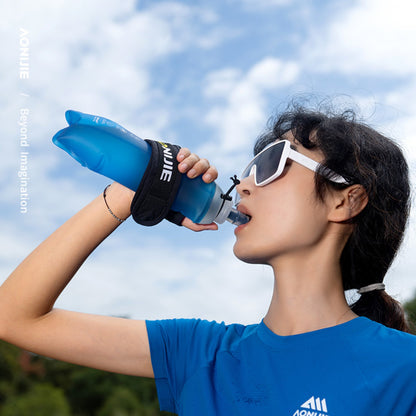 AONIJIE 500ml Handheld Running Soft Flask - A7109