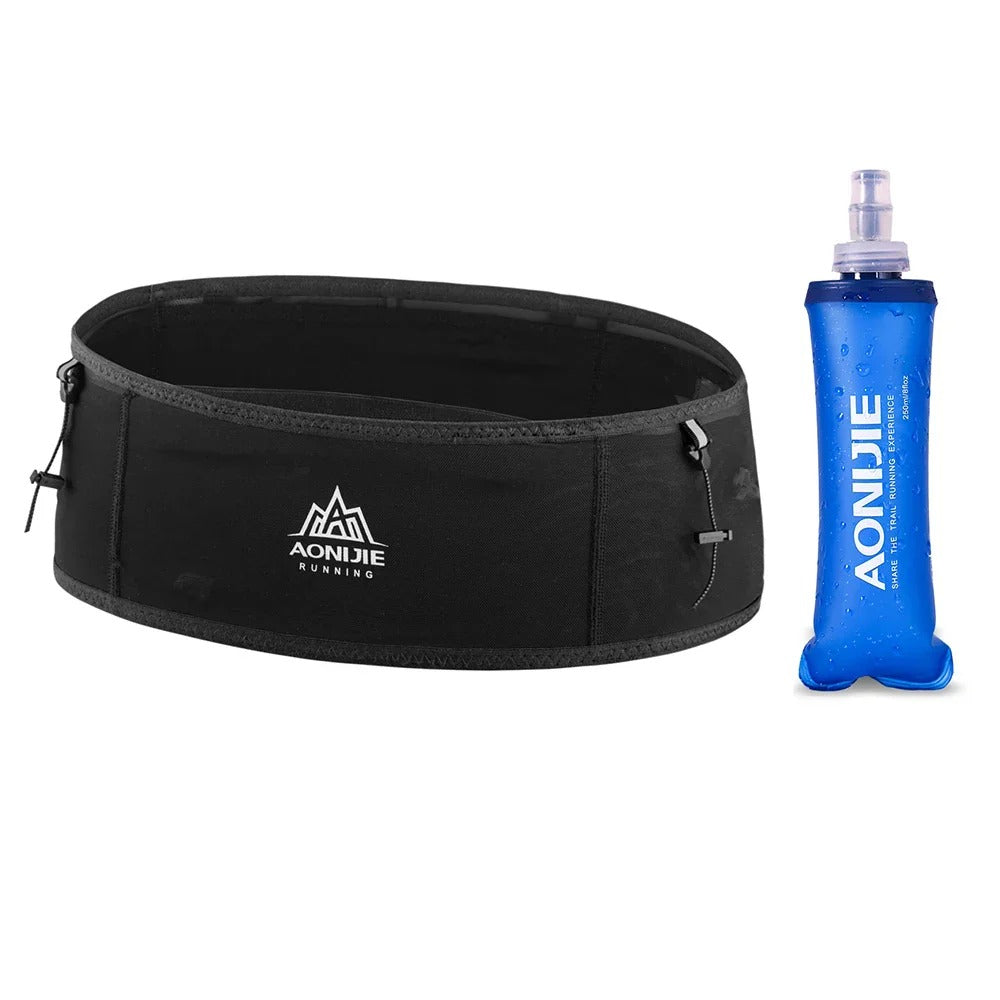 AONIJIE Running Belt with 250ml Soft Flask - W938S
