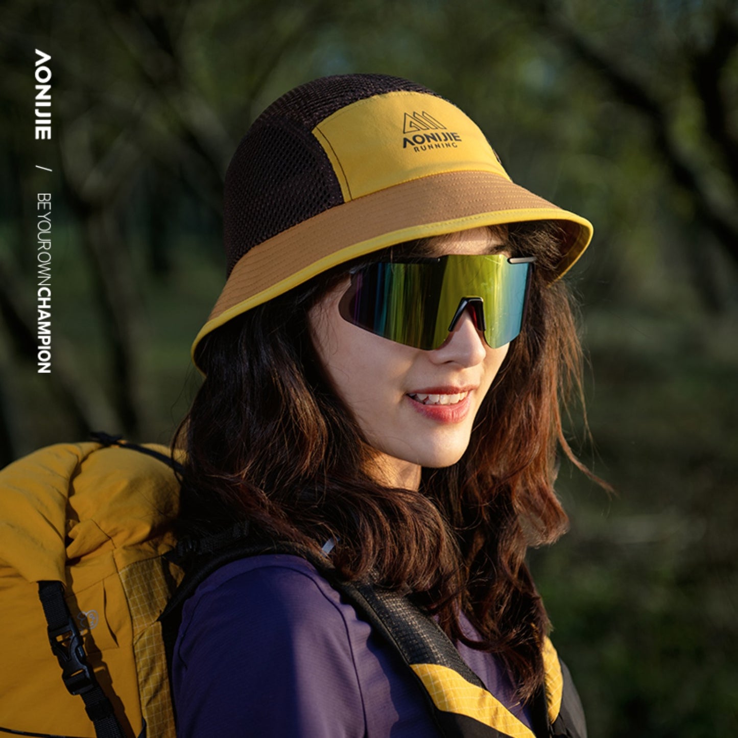 AONIJIE Breathable Mesh Bucket Hat -E4632