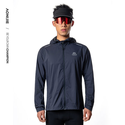 AONIJIE Men Waterproof UPF 50+ Running Jacket -FM5225