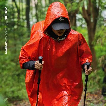 AONIJIE Emergency Thermal Rain Poncho - A108