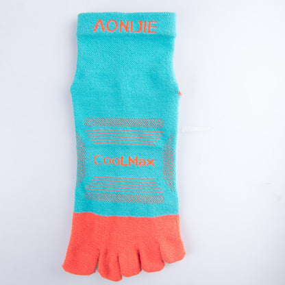 AONIJIE 3 Pairs Four-Season Wearable Quarter Toe Socks-E4802