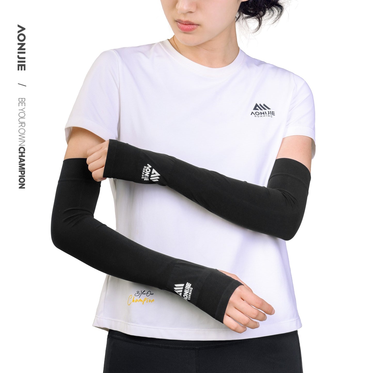 AONIJIE Cooling UV Protection Arm Sleeves -E4445