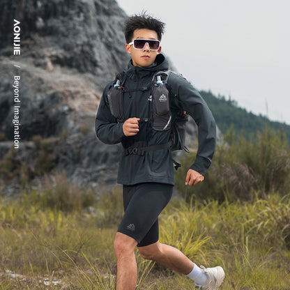 AONIJIE Men Windproof Fleece-Lined Outdoor Jacket -FM5207