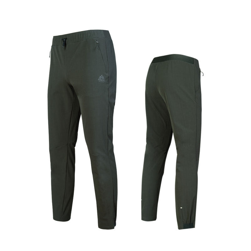 AONIJIE Men Winter Insulated Elasticized Ankle Pants - FM5145