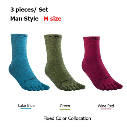 3Pairs/Set AONIJIE E4830 Medium Long Sport  Socks