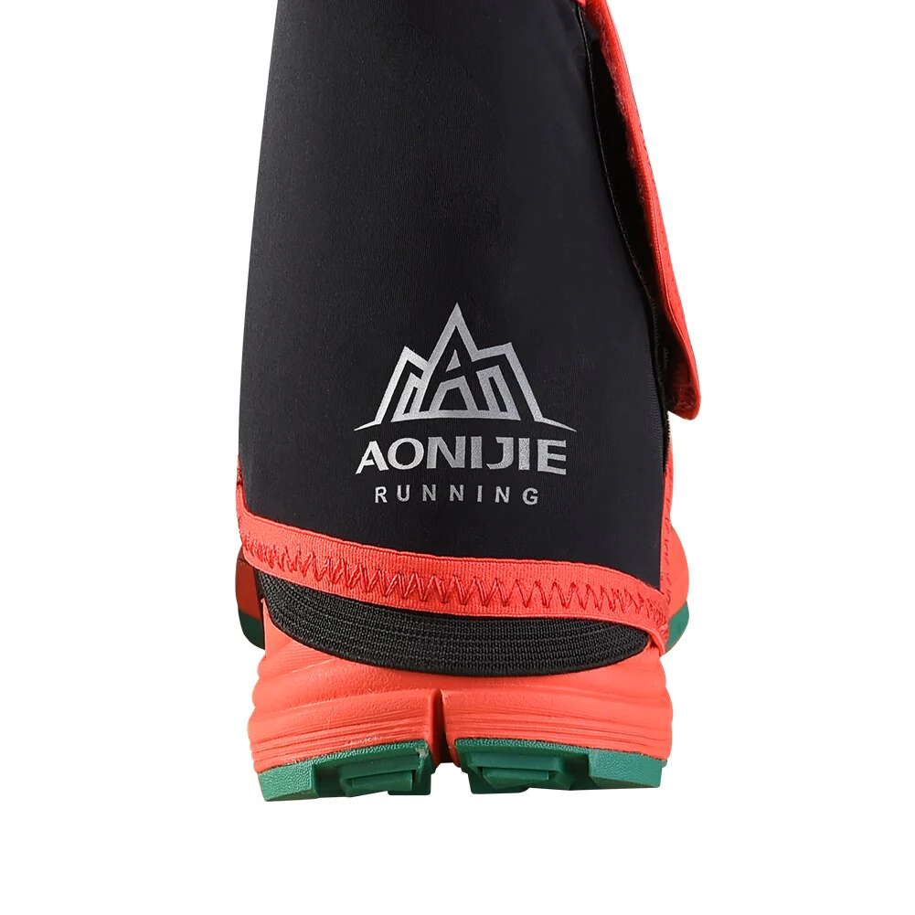 AONIJIE E940 E941 반사 각반 모래 방지 신발 커버 